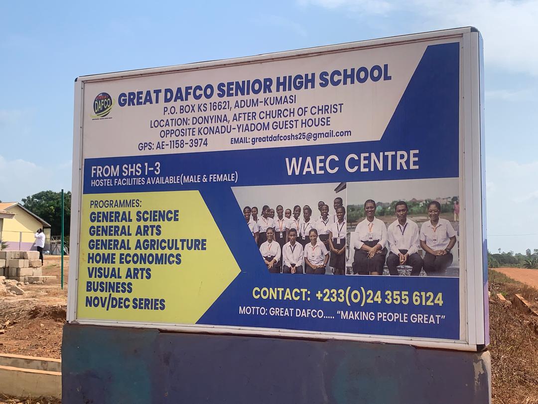 Great Dafco School Billboard